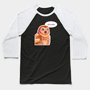 Woah Owl Baseball T-Shirt